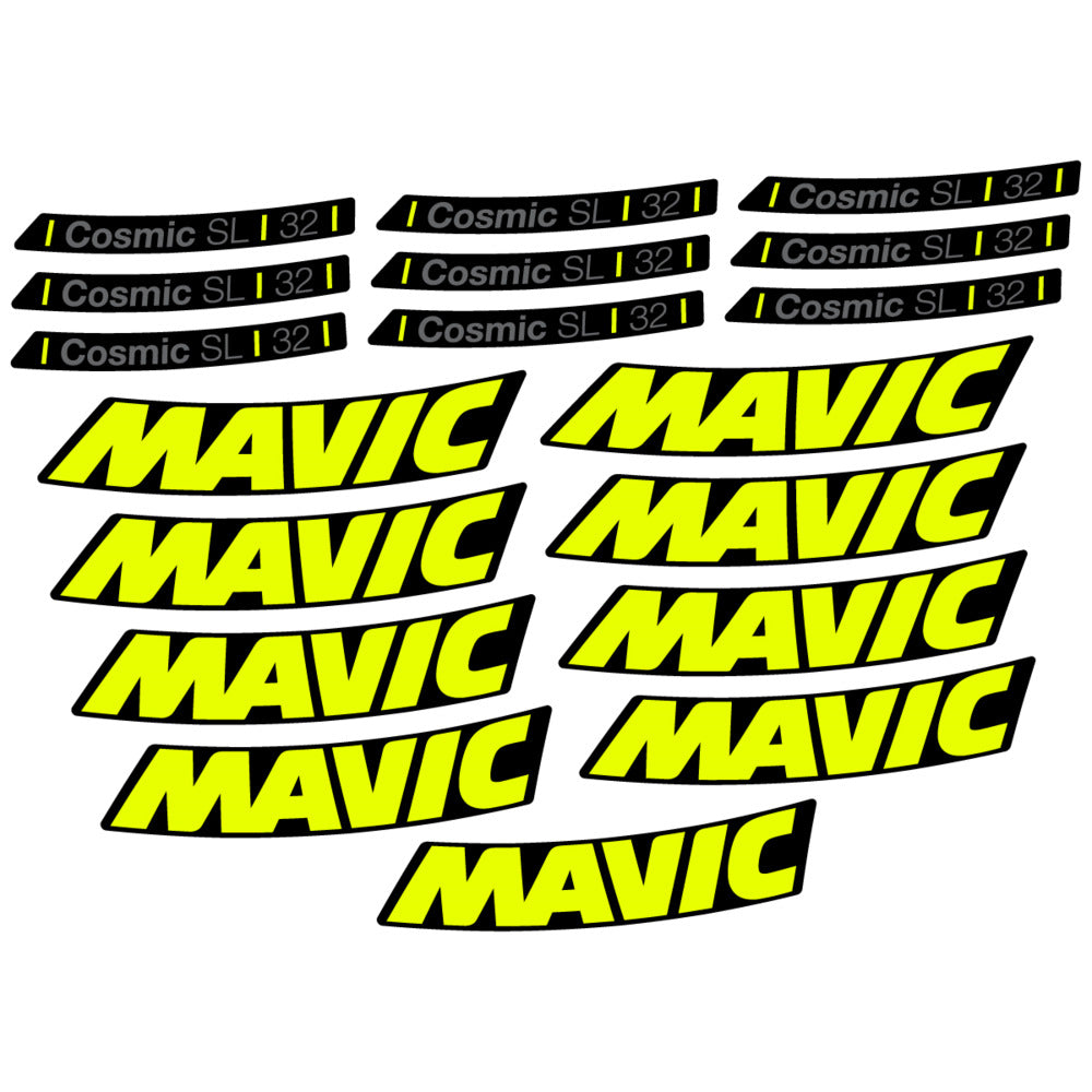 Decal for Mavic Cosmic SL 32 2025, Road Wheel, bike sticker vinyl