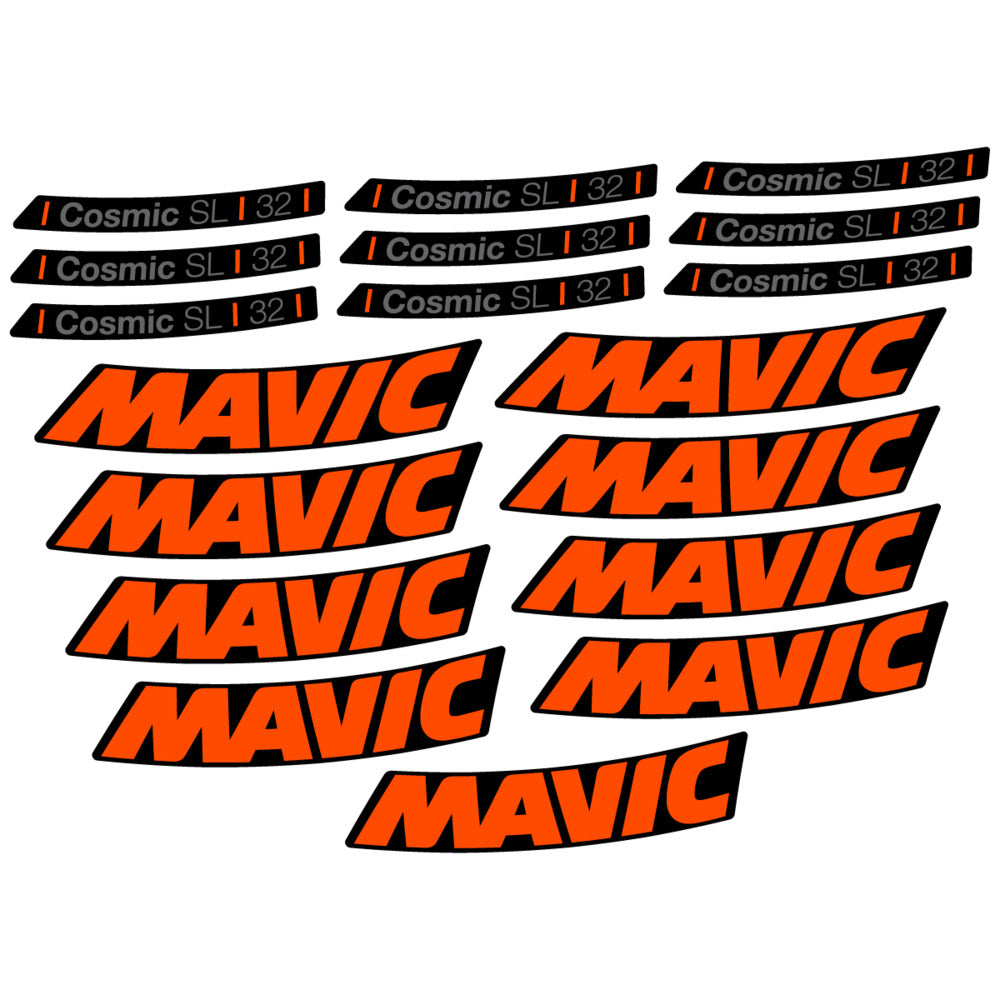 Decal for Mavic Cosmic SL 32 2025, Road Wheel, bike sticker vinyl