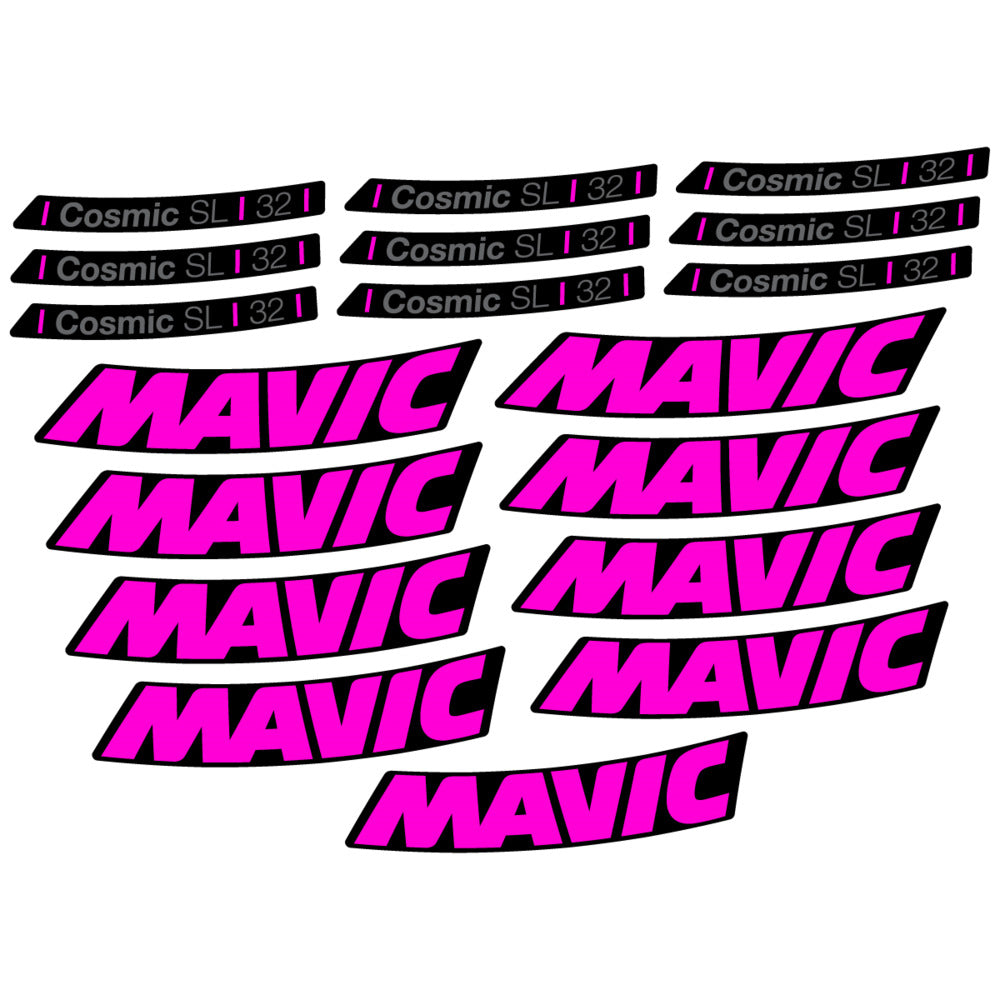 Decal for Mavic Cosmic SL 32 2025, Road Wheel, bike sticker vinyl