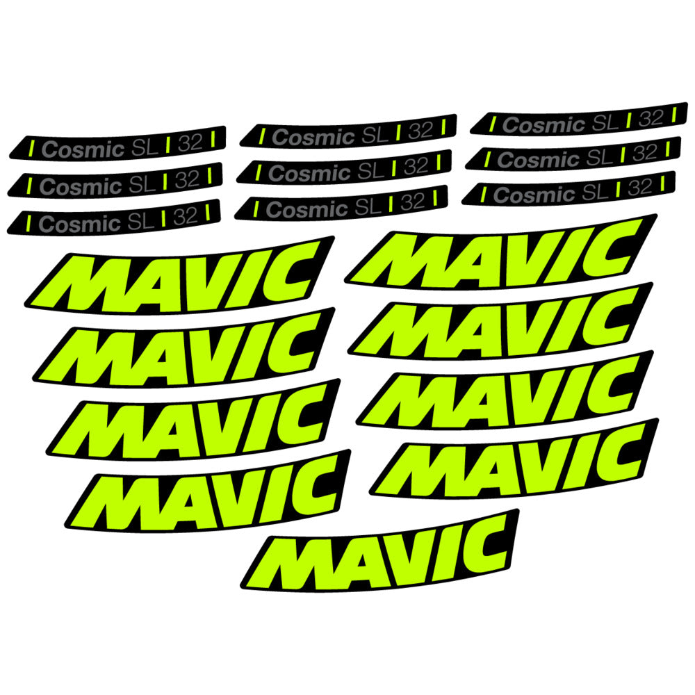 Decal for Mavic Cosmic SL 32 2025, Road Wheel, bike sticker vinyl