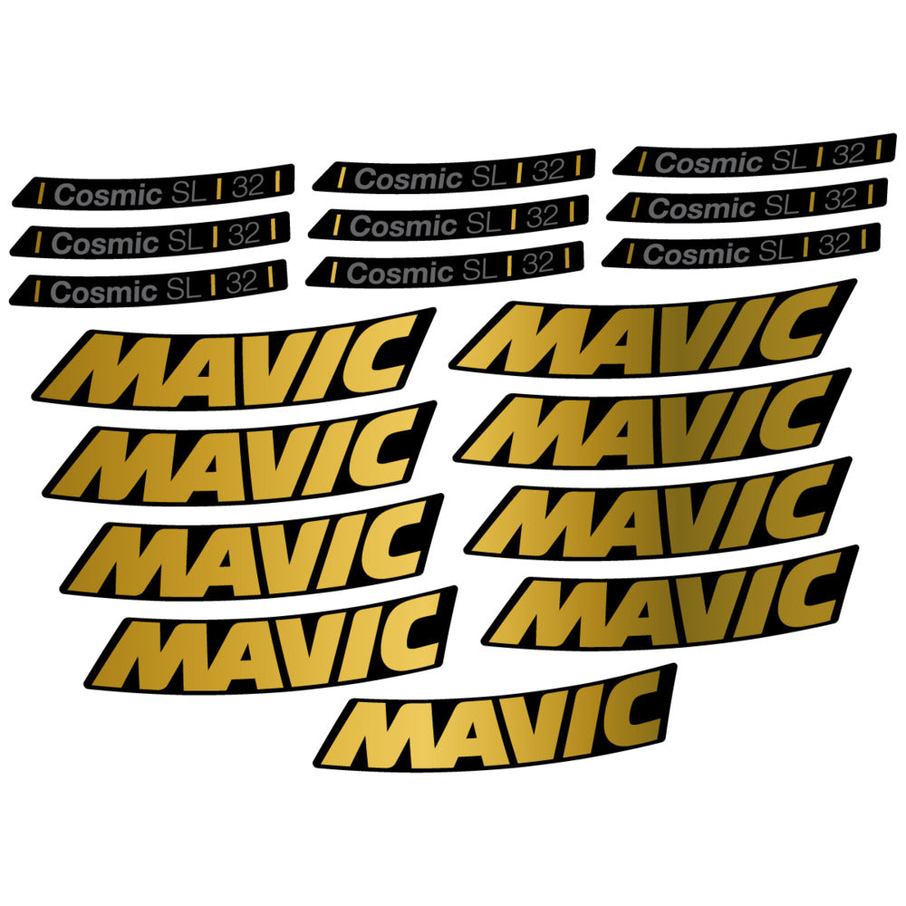 Decal for Mavic Cosmic SL 32 2025, Road Wheel, bike sticker vinyl