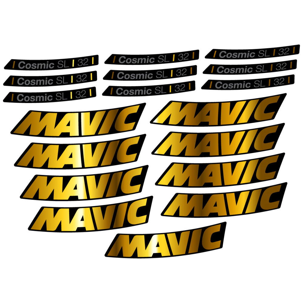 Decal for Mavic Cosmic SL 32 2025, Road Wheel, bike sticker vinyl