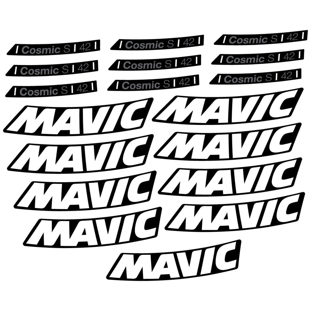 Decal for Mavic Cosmic S 42 DISC 2025, Road Wheel, bike sticker vinyl