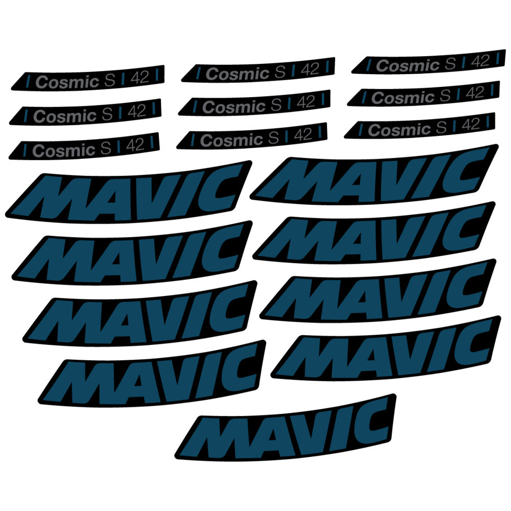 Decal for Mavic Cosmic S 42 DISC 2025, Road Wheel, bike sticker vinyl