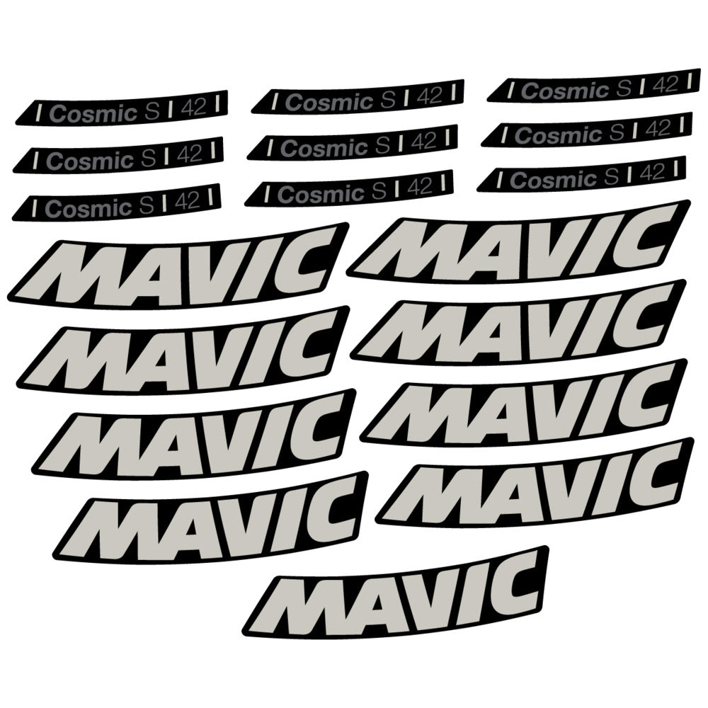 Decal for Mavic Cosmic S 42 DISC 2025, Road Wheel, bike sticker vinyl