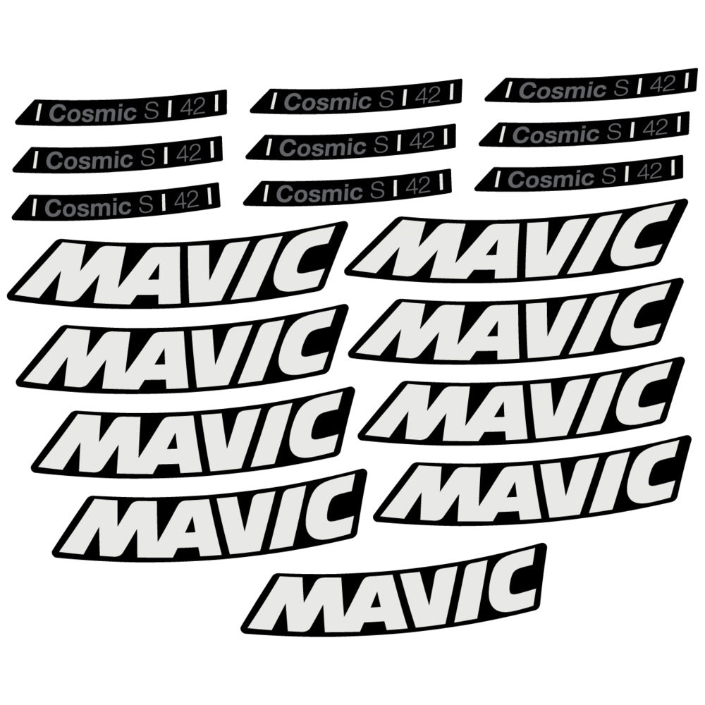 Decal for Mavic Cosmic S 42 DISC 2025, Road Wheel, bike sticker vinyl
