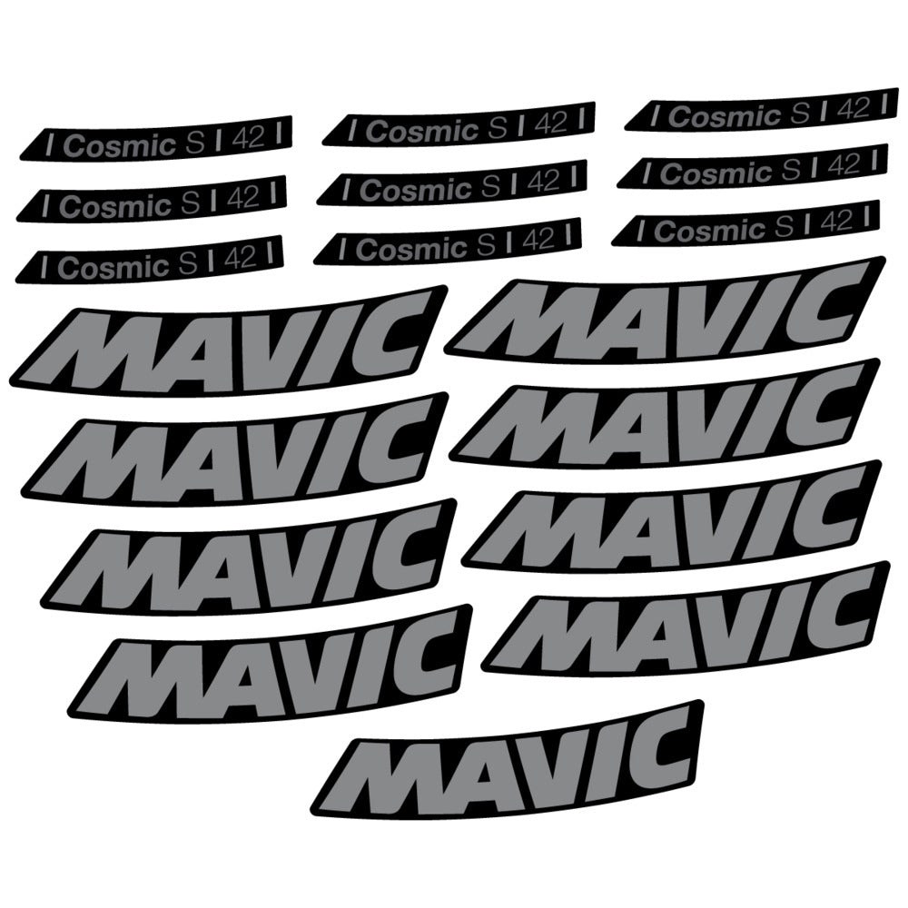 Decal for Mavic Cosmic S 42 DISC 2025, Road Wheel, bike sticker vinyl