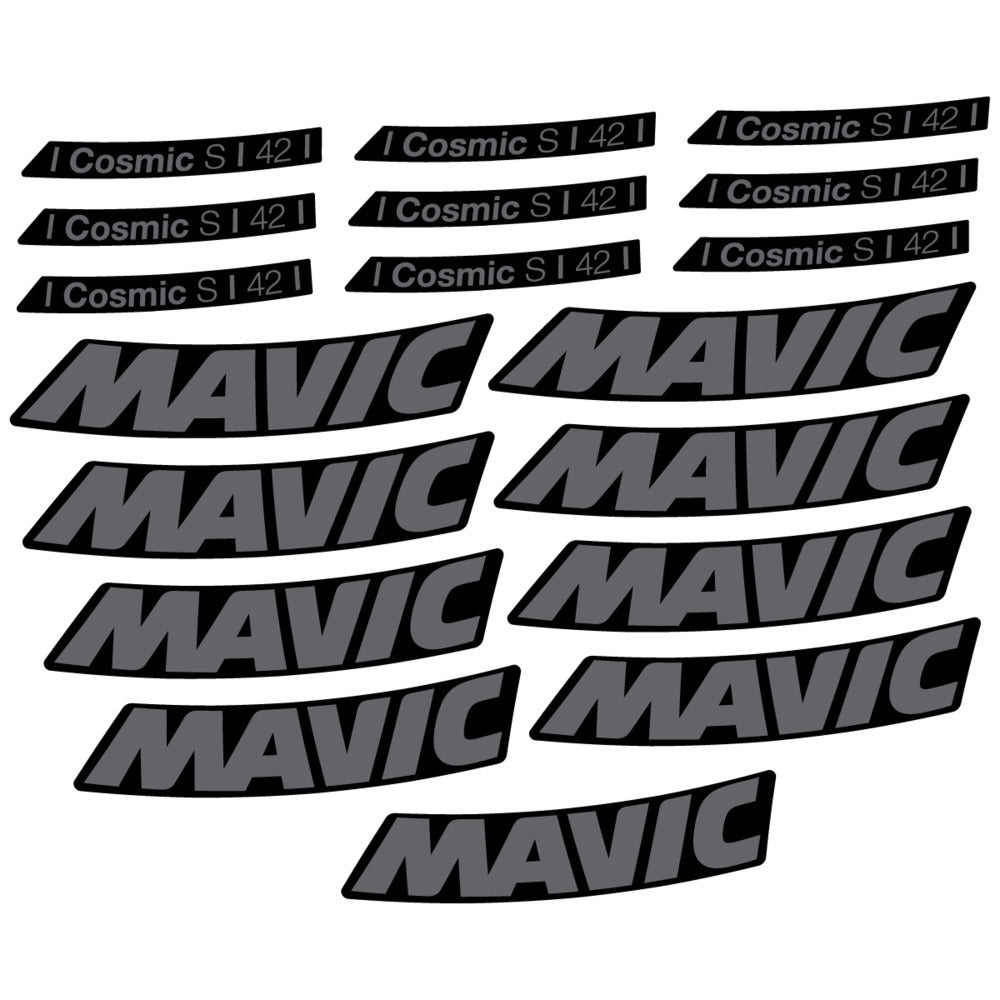 Decal for Mavic Cosmic S 42 DISC 2025, Road Wheel, bike sticker vinyl