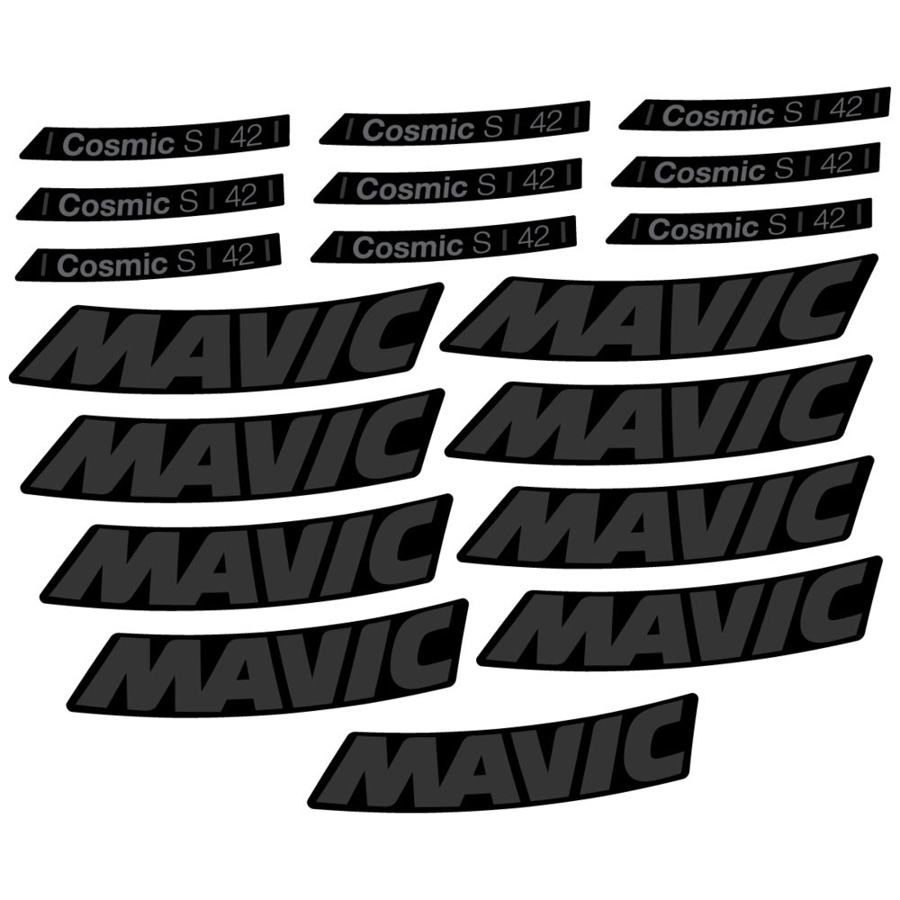 Decal for Mavic Cosmic S 42 DISC 2025, Road Wheel, bike sticker vinyl