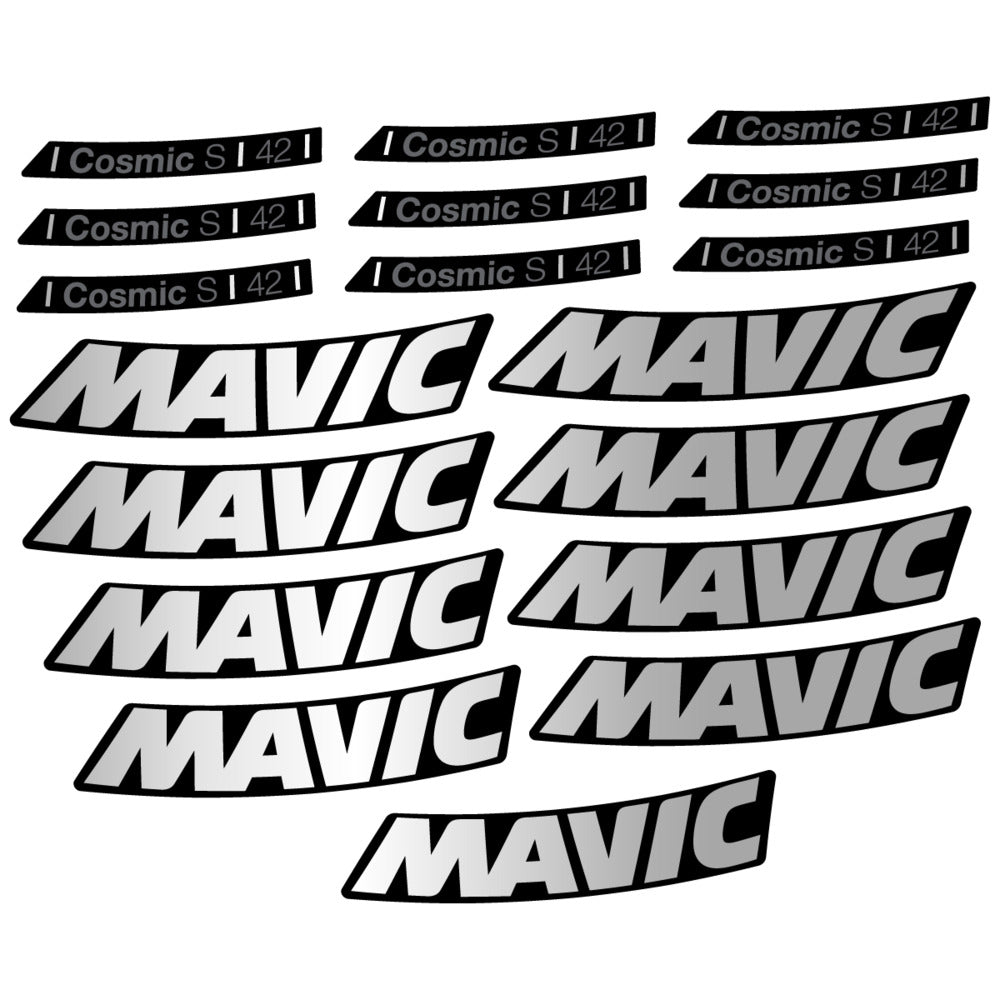 Decal for Mavic Cosmic S 42 DISC 2025, Road Wheel, bike sticker vinyl