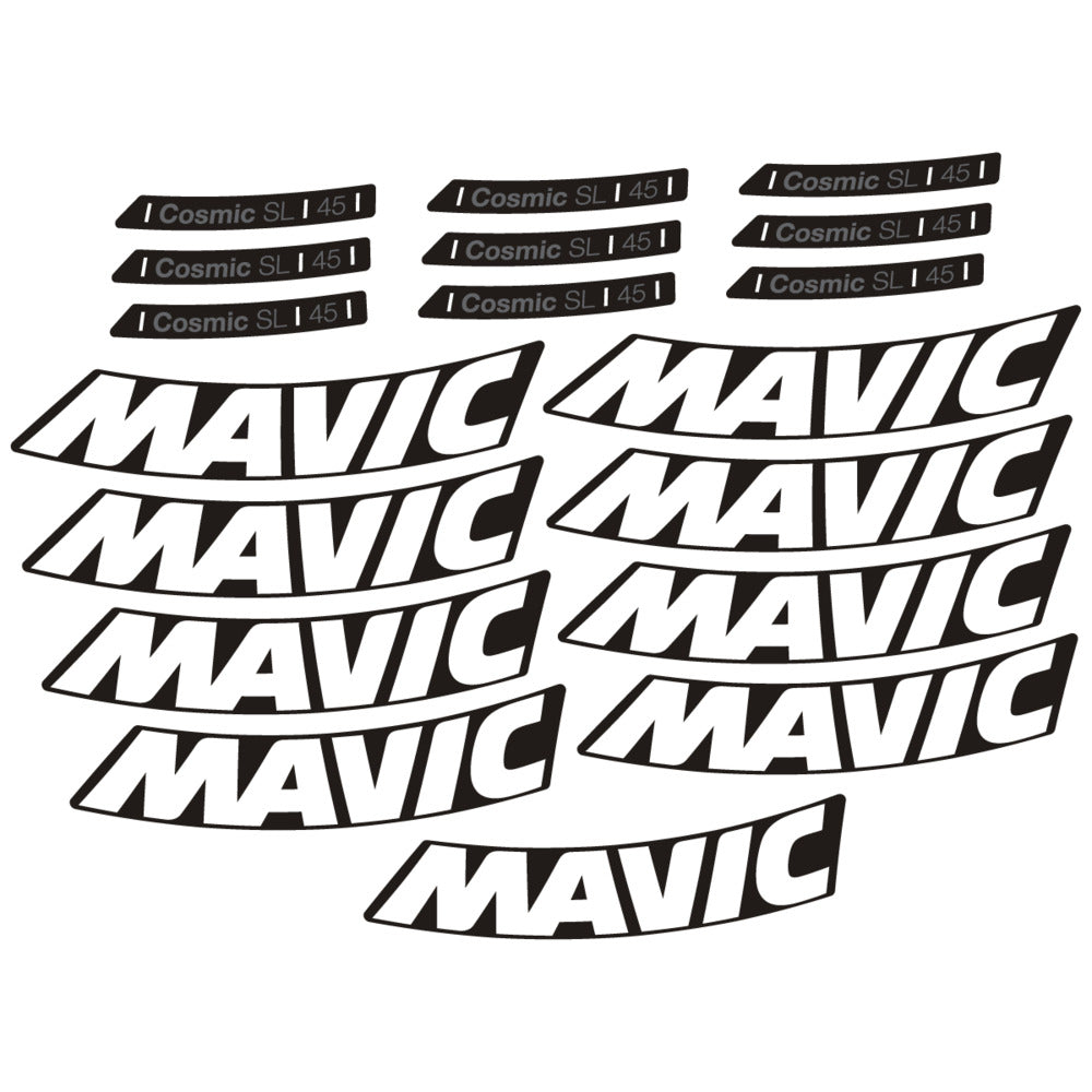 Decal for Mavic Cosmic SL 45 2025, Road Wheel, bike sticker vinyl