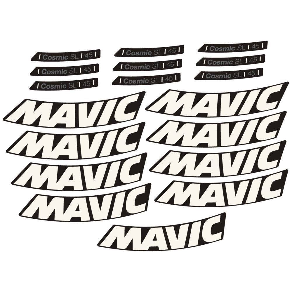 Decal for Mavic Cosmic SL 45 2025, Road Wheel, bike sticker vinyl
