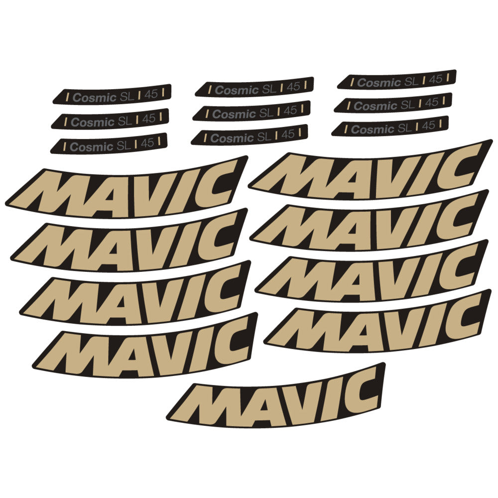 Decal for Mavic Cosmic SL 45 2025, Road Wheel, bike sticker vinyl