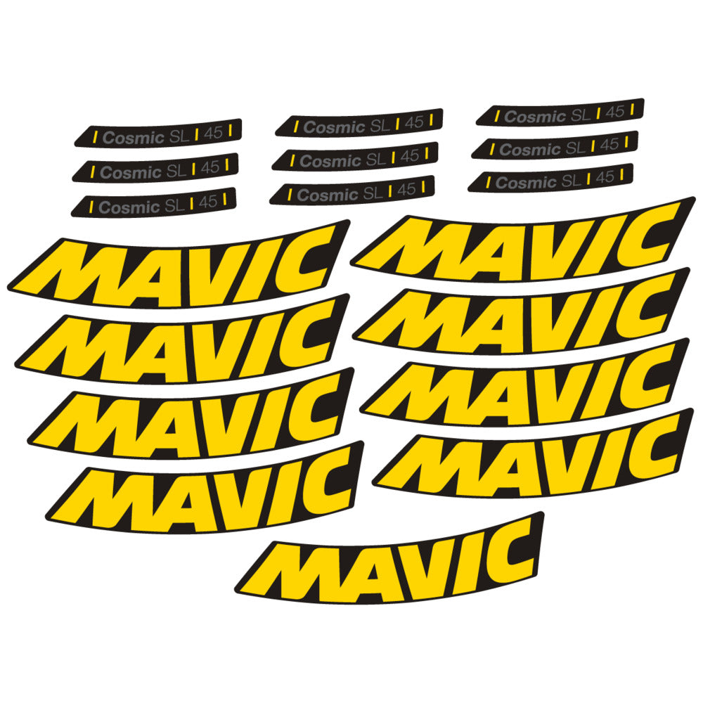 Decal for Mavic Cosmic SL 45 2025, Road Wheel, bike sticker vinyl