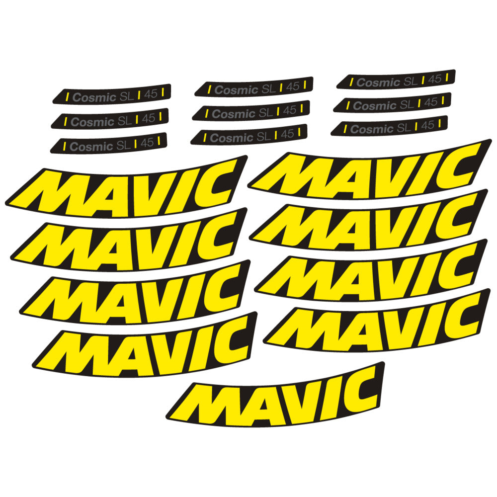 Decal for Mavic Cosmic SL 45 2025, Road Wheel, bike sticker vinyl