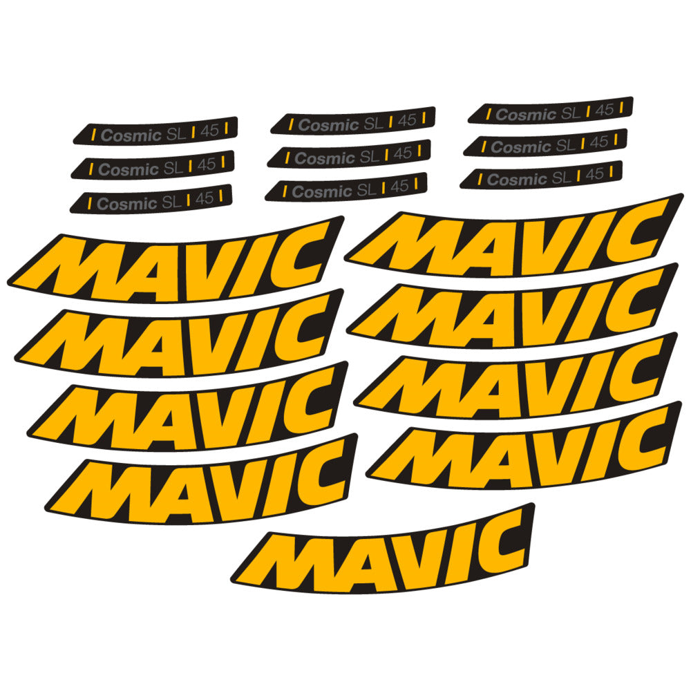 Decal for Mavic Cosmic SL 45 2025, Road Wheel, bike sticker vinyl