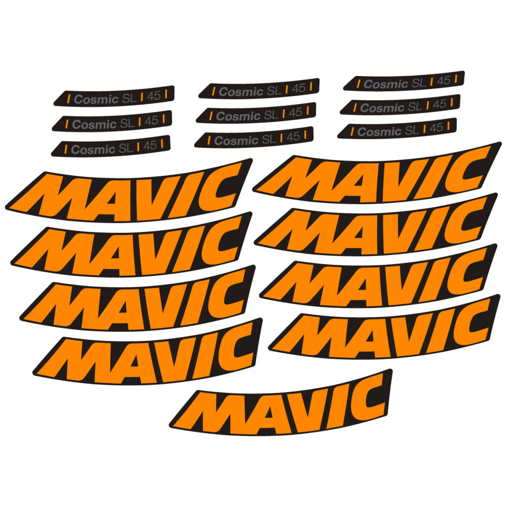 Decal for Mavic Cosmic SL 45 2025, Road Wheel, bike sticker vinyl