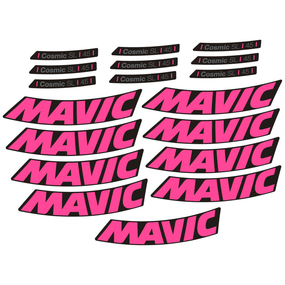 Decal for Mavic Cosmic SL 45 2025, Road Wheel, bike sticker vinyl