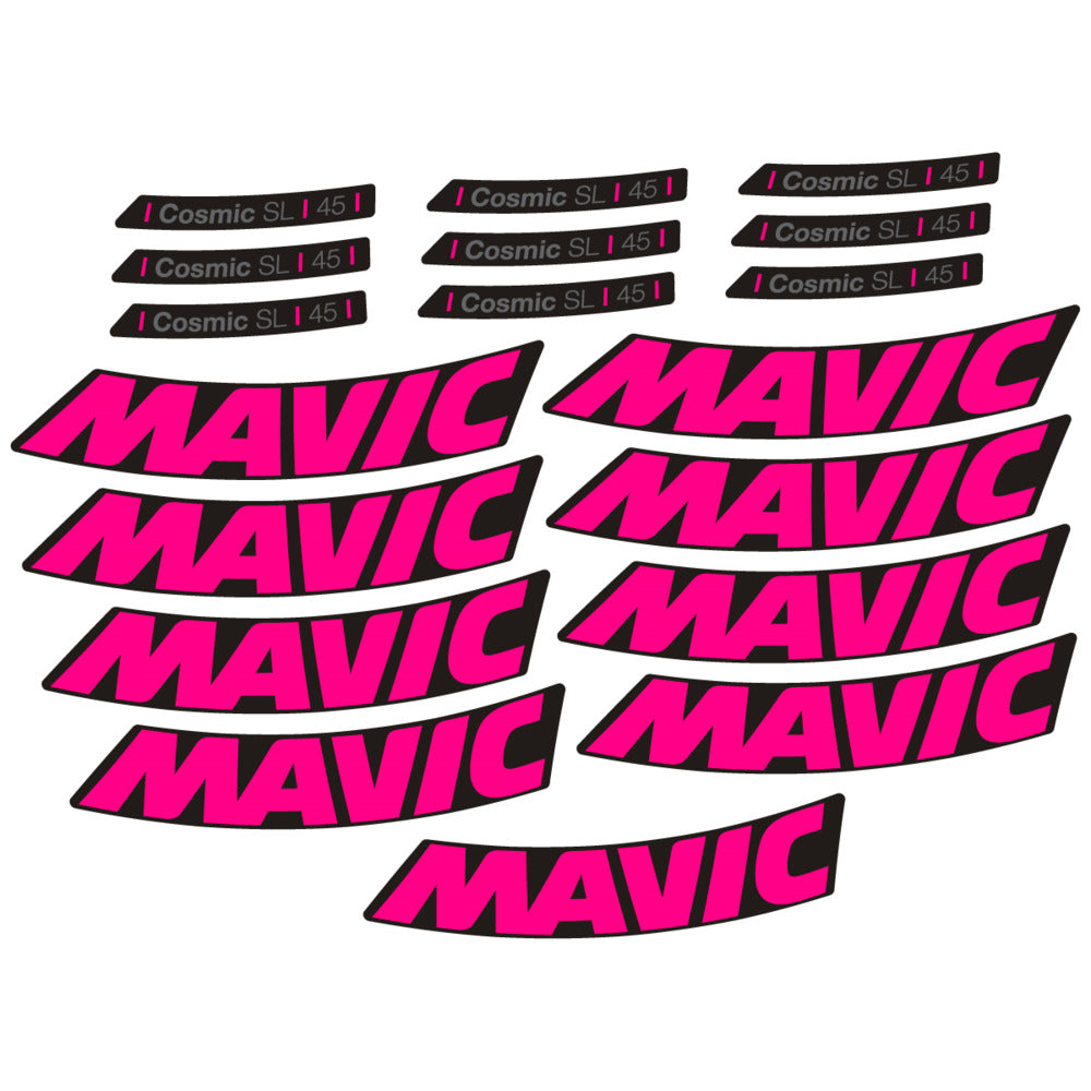Decal for Mavic Cosmic SL 45 2025, Road Wheel, bike sticker vinyl