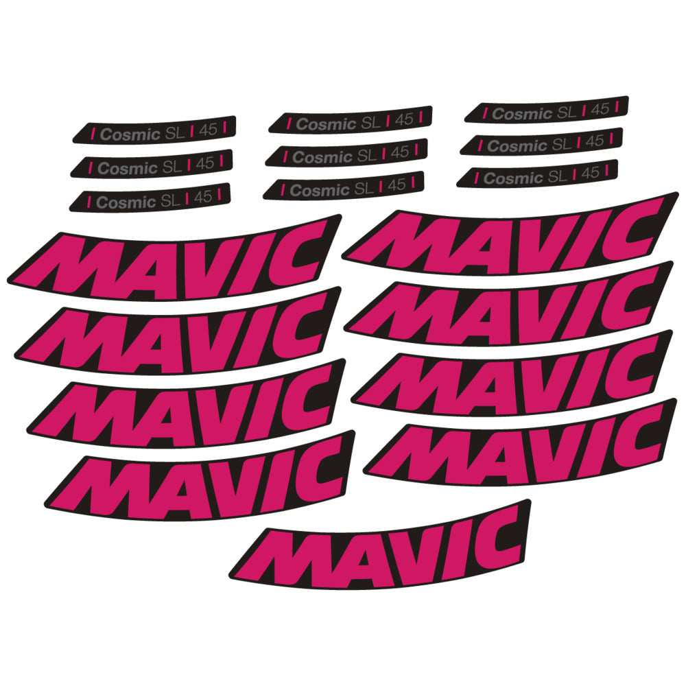 Decal for Mavic Cosmic SL 45 2025, Road Wheel, bike sticker vinyl