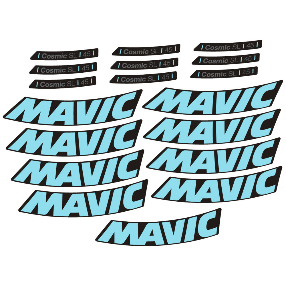 Decal for Mavic Cosmic SL 45 2025, Road Wheel, bike sticker vinyl