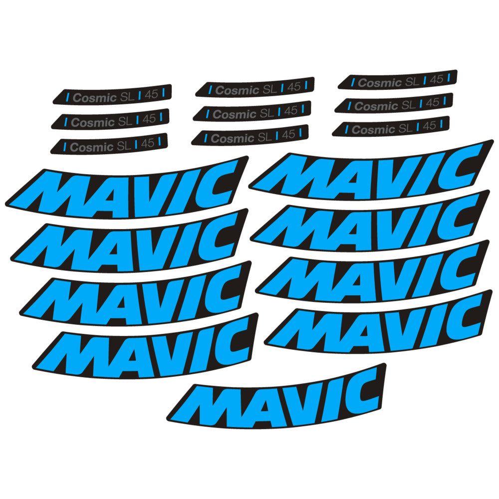 Decal for Mavic Cosmic SL 45 2025, Road Wheel, bike sticker vinyl