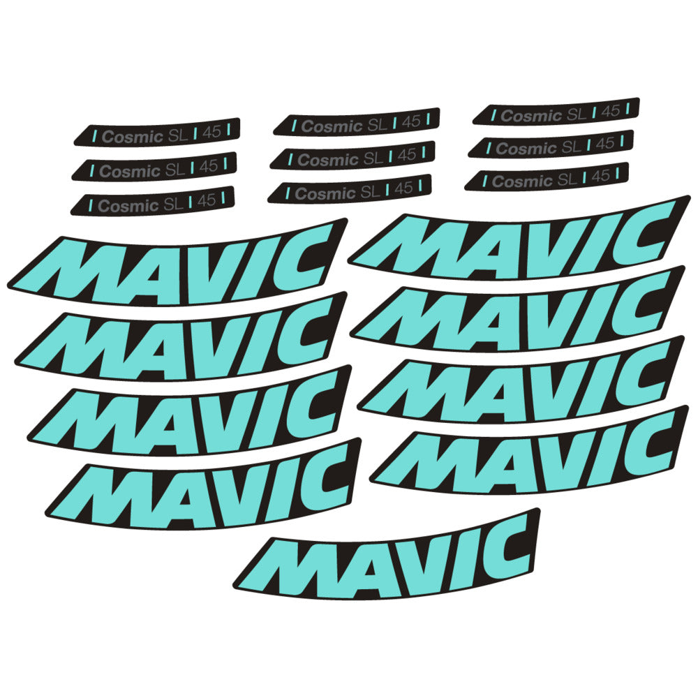 Decal for Mavic Cosmic SL 45 2025, Road Wheel, bike sticker vinyl