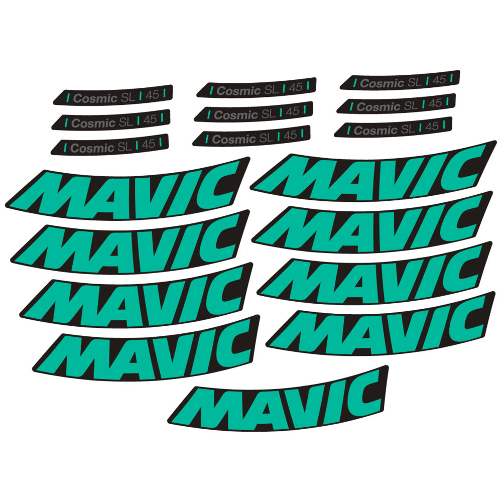 Decal for Mavic Cosmic SL 45 2025, Road Wheel, bike sticker vinyl