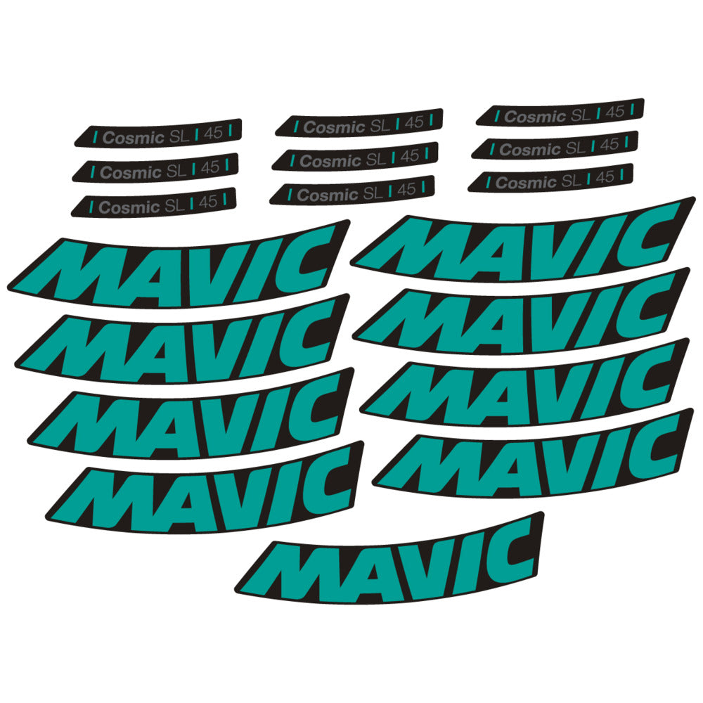 Decal for Mavic Cosmic SL 45 2025, Road Wheel, bike sticker vinyl