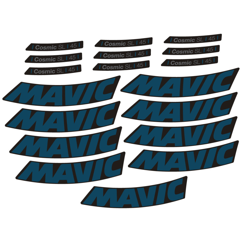 Decal for Mavic Cosmic SL 45 2025, Road Wheel, bike sticker vinyl