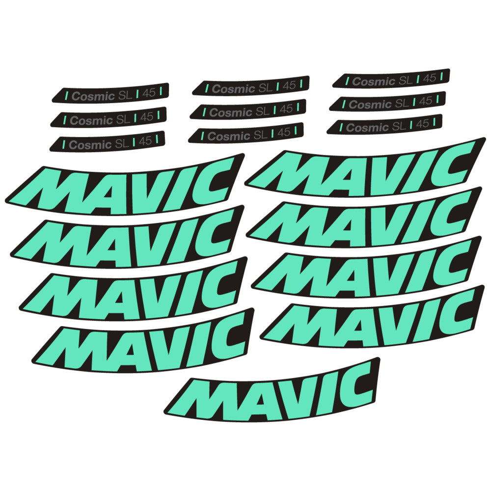 Decal for Mavic Cosmic SL 45 2025, Road Wheel, bike sticker vinyl