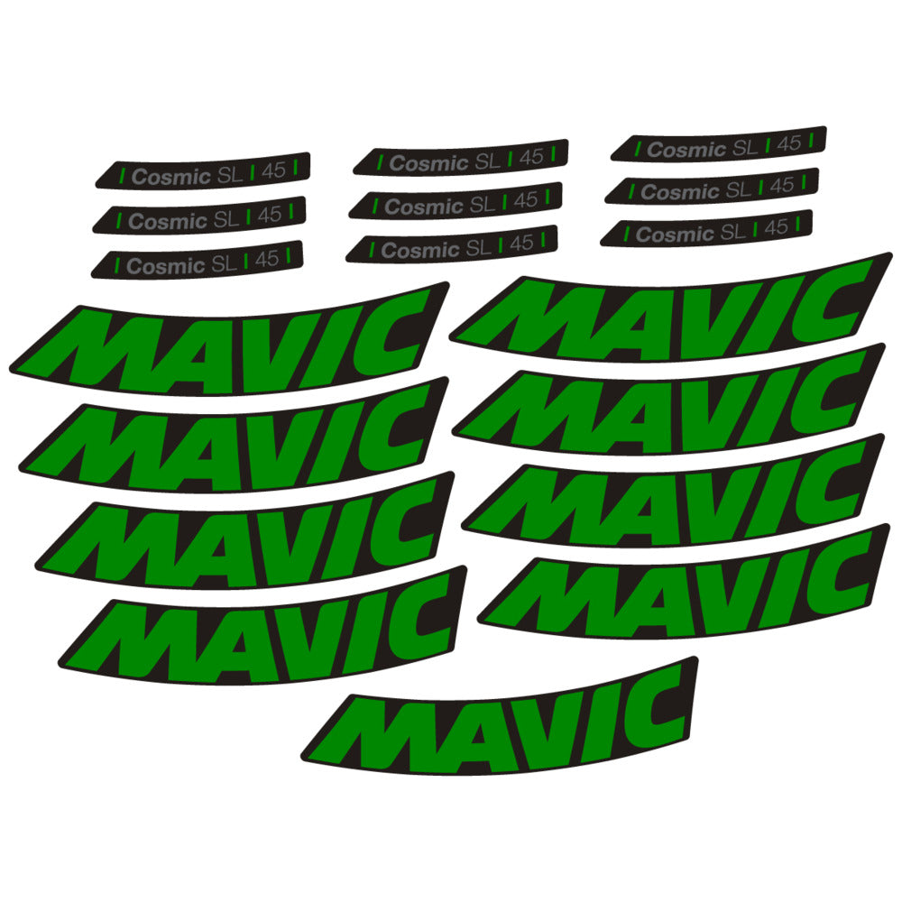 Decal for Mavic Cosmic SL 45 2025, Road Wheel, bike sticker vinyl