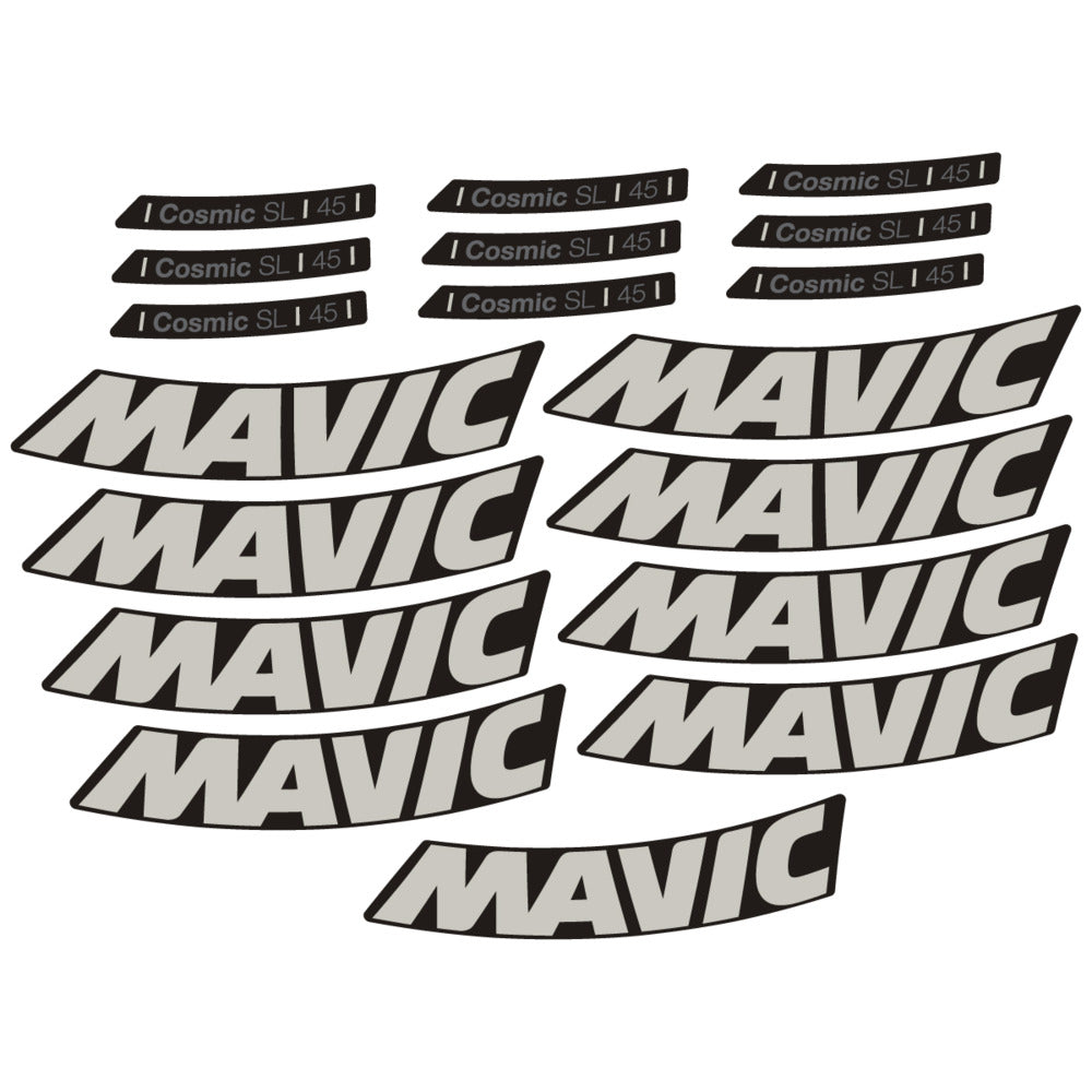Decal for Mavic Cosmic SL 45 2025, Road Wheel, bike sticker vinyl