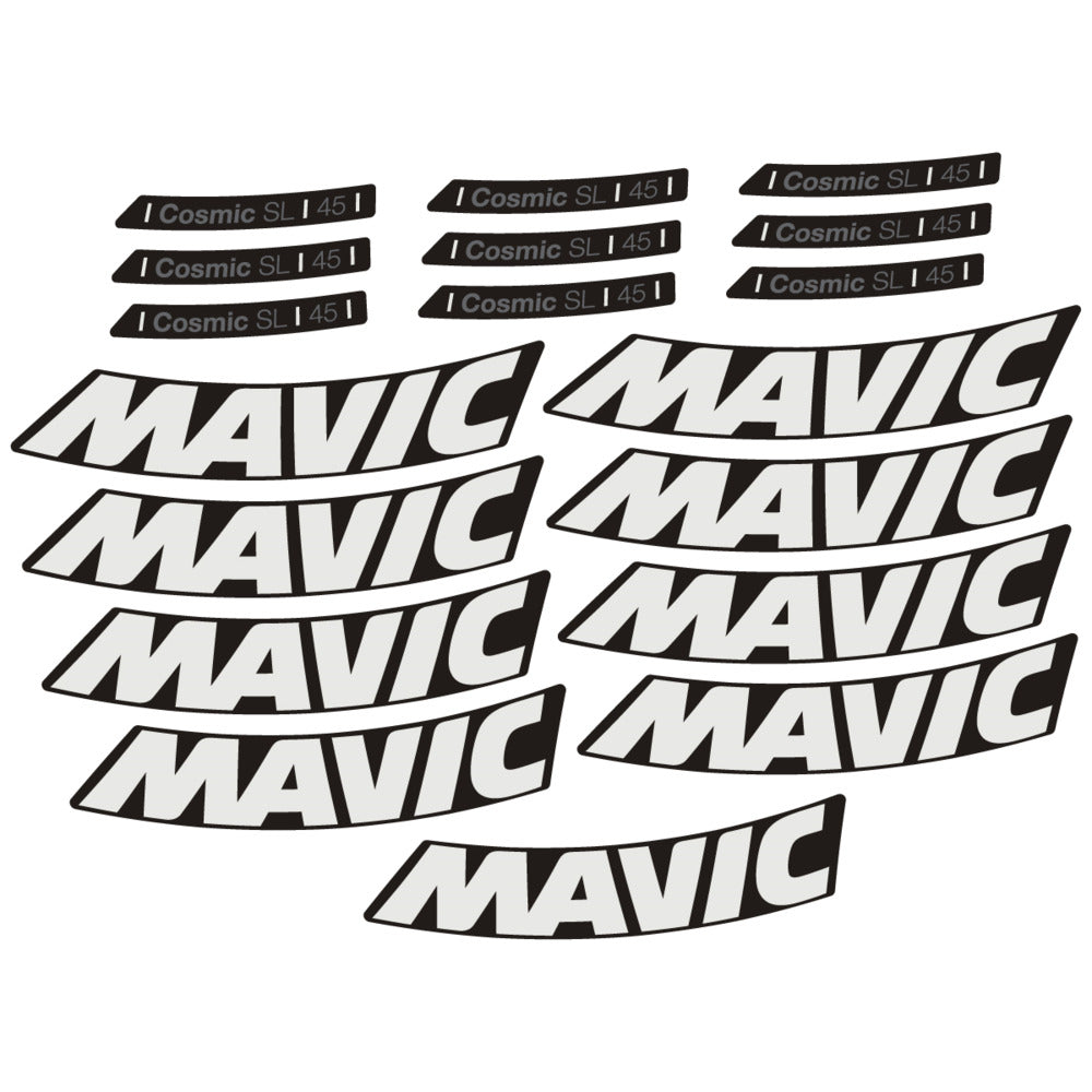 Decal for Mavic Cosmic SL 45 2025, Road Wheel, bike sticker vinyl
