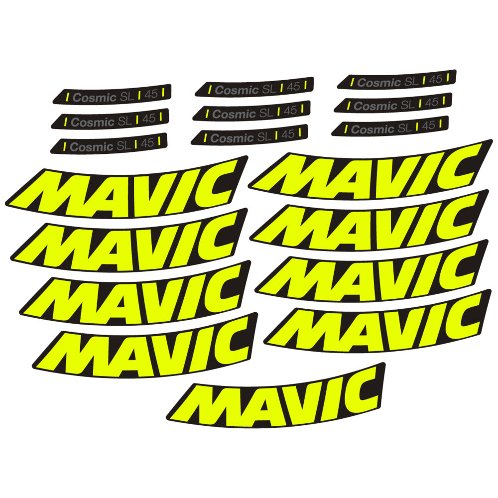 Decal for Mavic Cosmic SL 45 2025, Road Wheel, bike sticker vinyl