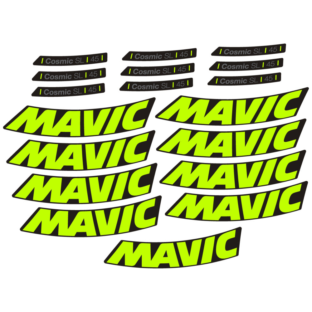 Decal for Mavic Cosmic SL 45 2025, Road Wheel, bike sticker vinyl