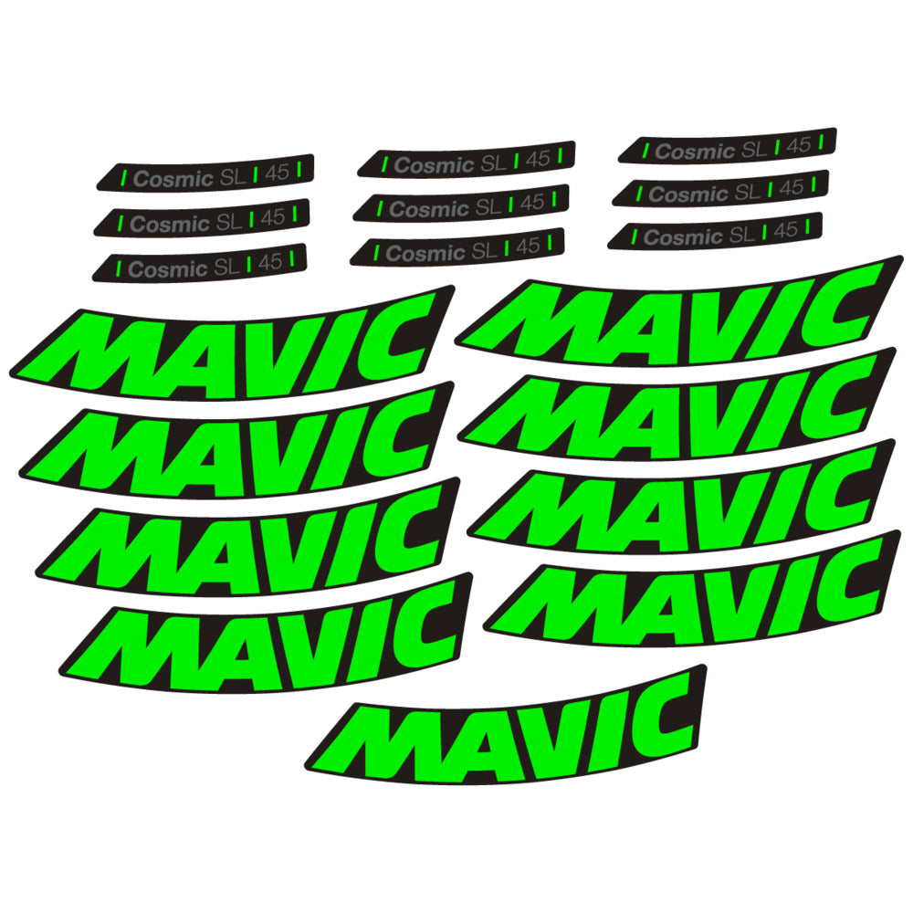 Decal for Mavic Cosmic SL 45 2025, Road Wheel, bike sticker vinyl
