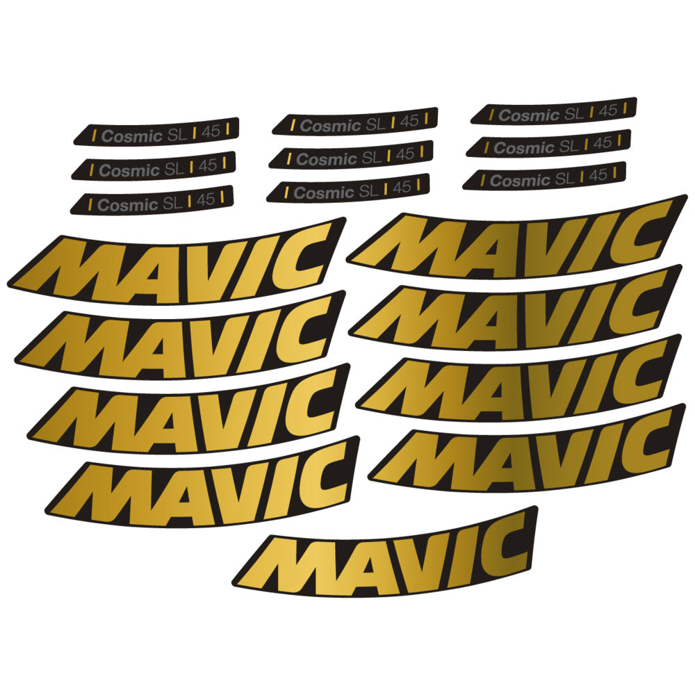 Decal for Mavic Cosmic SL 45 2025, Road Wheel, bike sticker vinyl