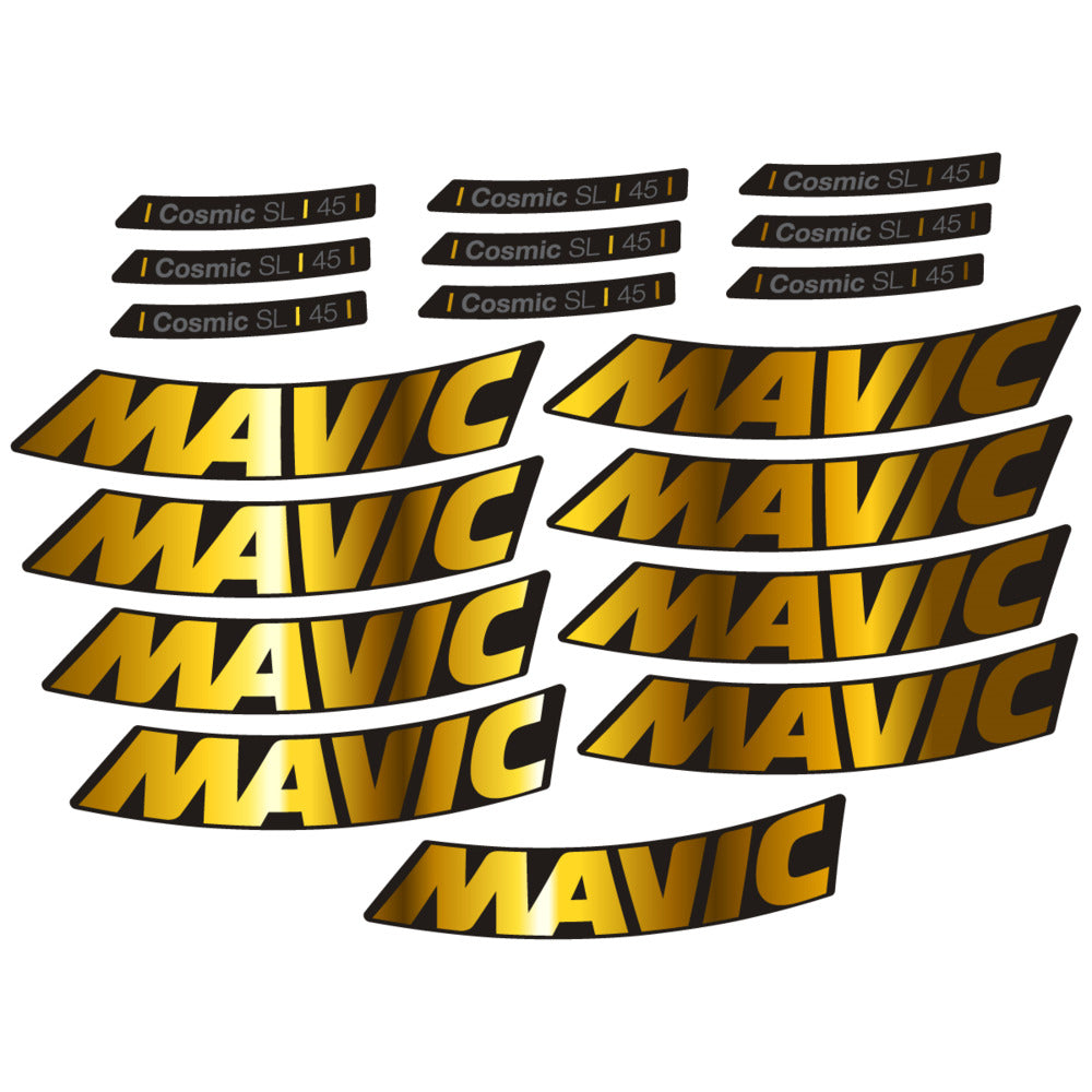 Decal for Mavic Cosmic SL 45 2025, Road Wheel, bike sticker vinyl