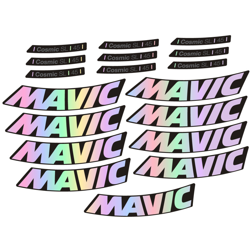 Decal for Mavic Cosmic SL 45 2025, Road Wheel, bike sticker vinyl