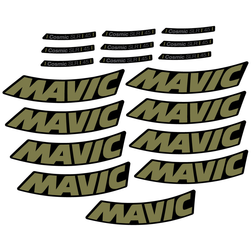 Decal for Mavic Cosmic SLR 45 2025, Road Wheel, bike sticker vinyl