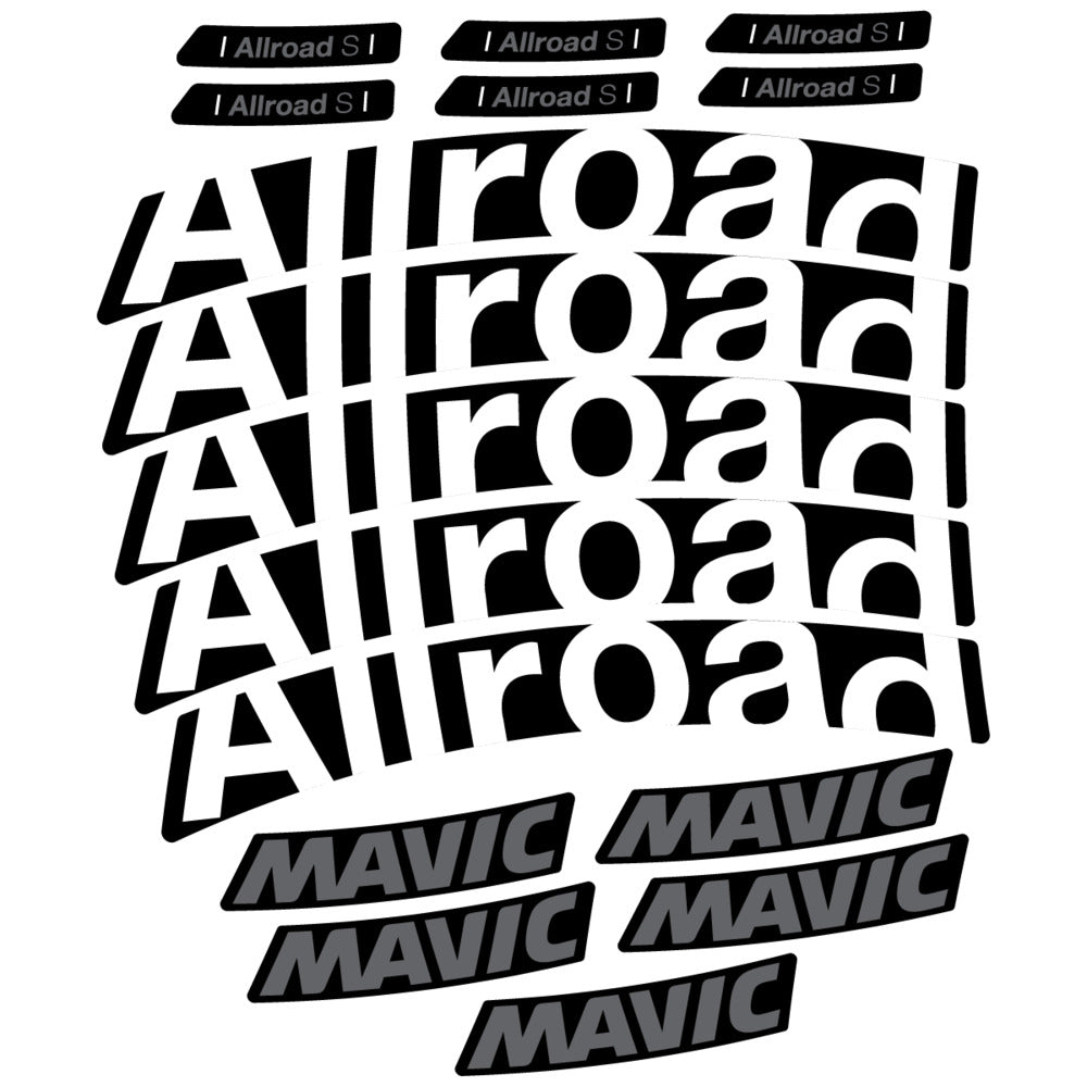 Decal for Mavic Allroad S 2025, Road Wheel, bike sticker vinyl