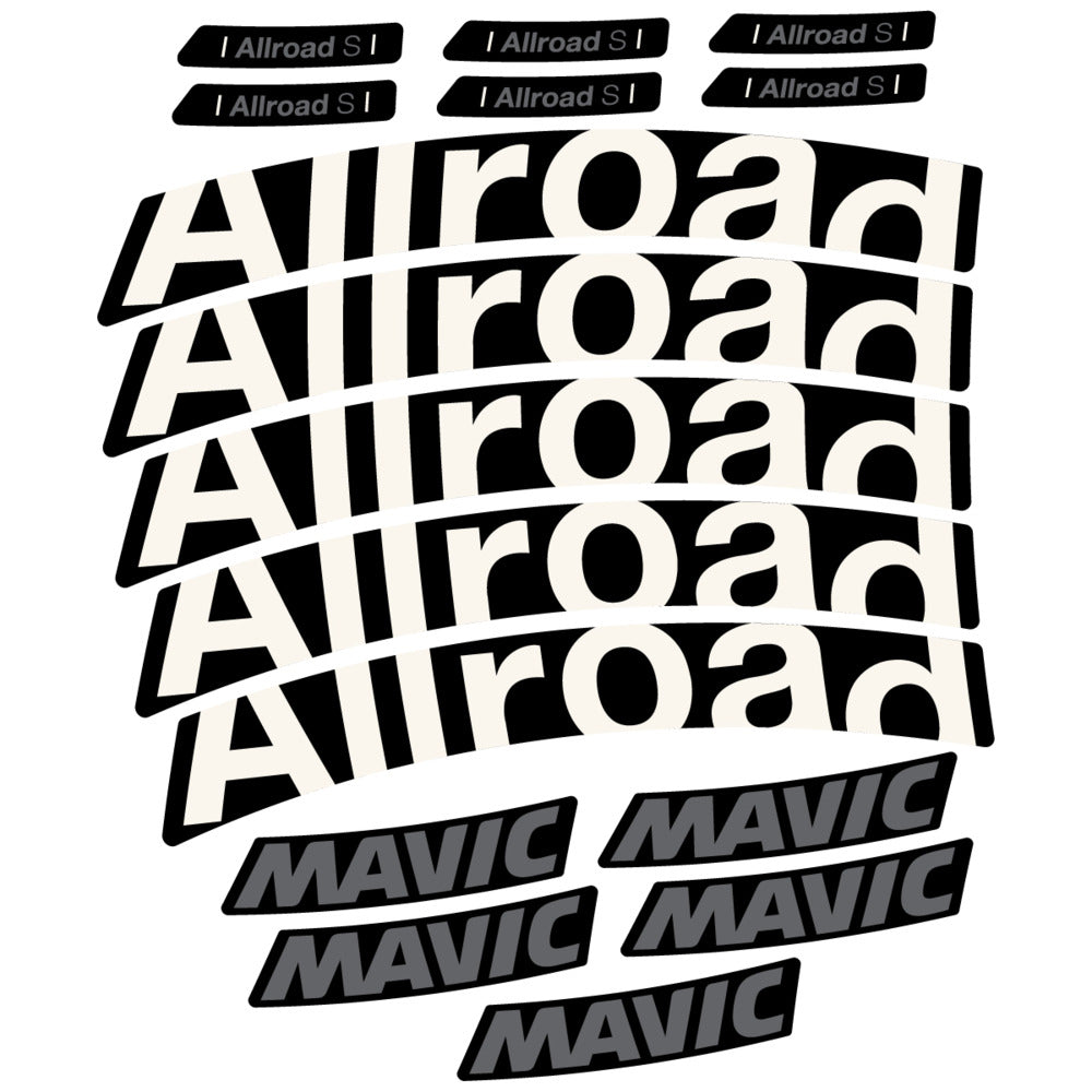 Decal for Mavic Allroad S 2025, Road Wheel, bike sticker vinyl