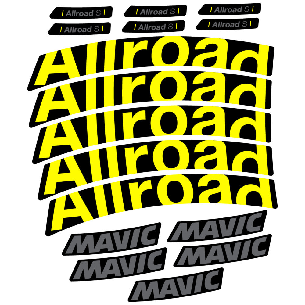 Decal for Mavic Allroad S 2025, Road Wheel, bike sticker vinyl