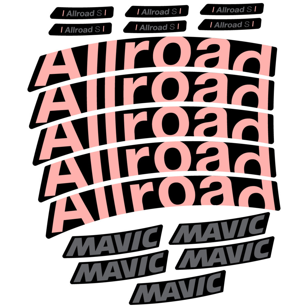 Decal for Mavic Allroad S 2025, Road Wheel, bike sticker vinyl