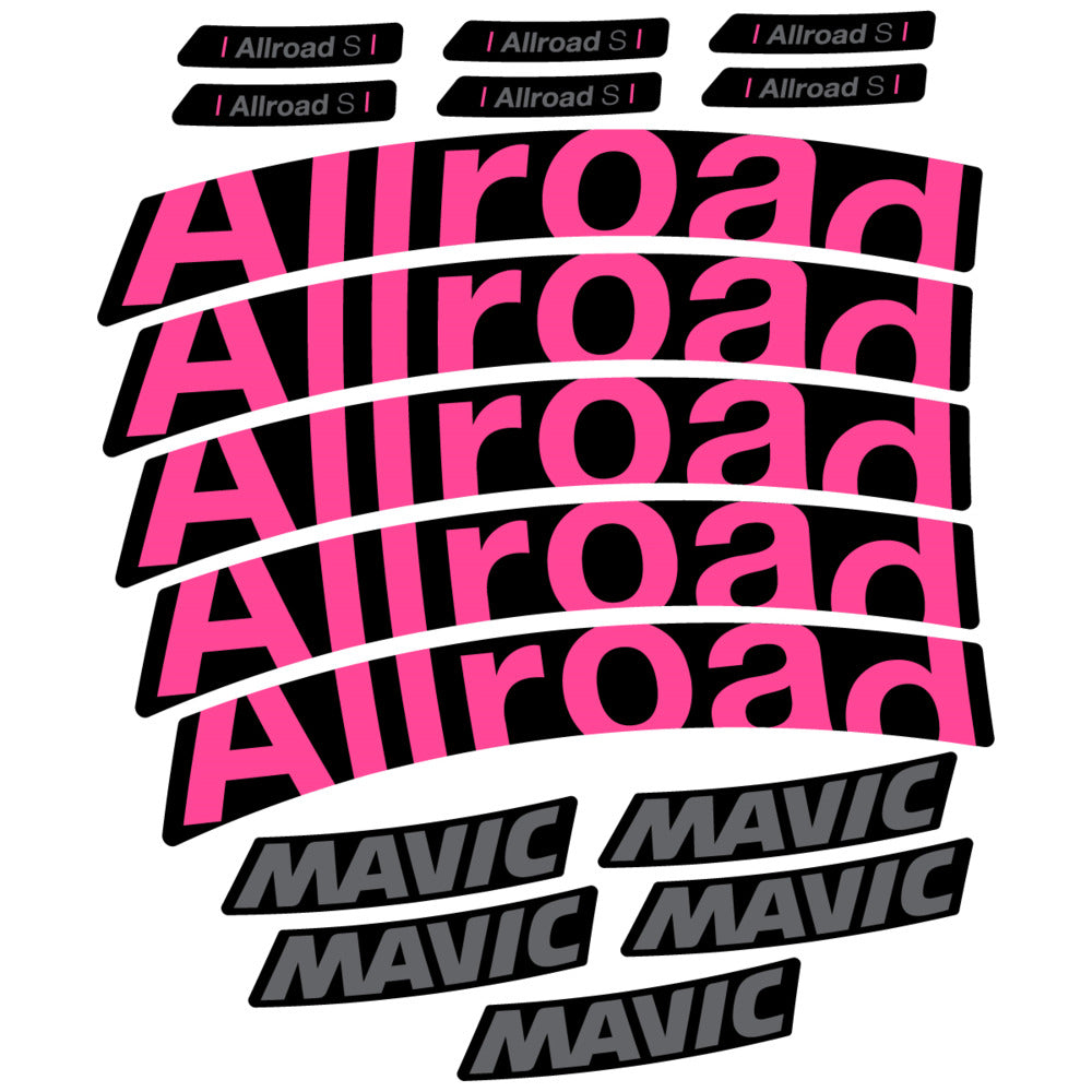 Decal for Mavic Allroad S 2025, Road Wheel, bike sticker vinyl