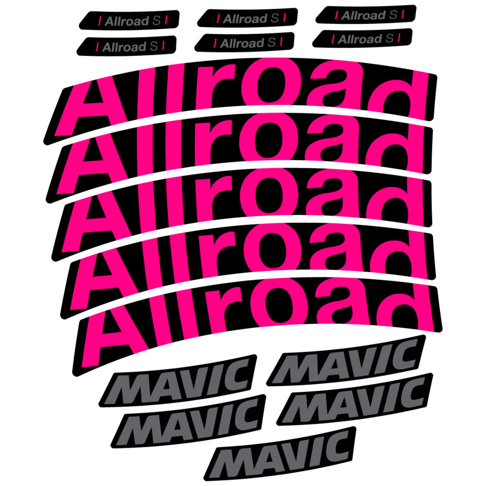 Decal for Mavic Allroad S 2025, Road Wheel, bike sticker vinyl
