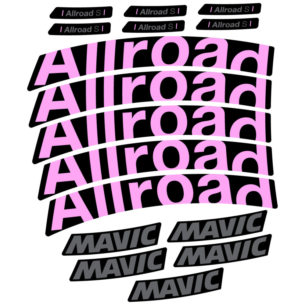 Decal for Mavic Allroad S 2025, Road Wheel, bike sticker vinyl