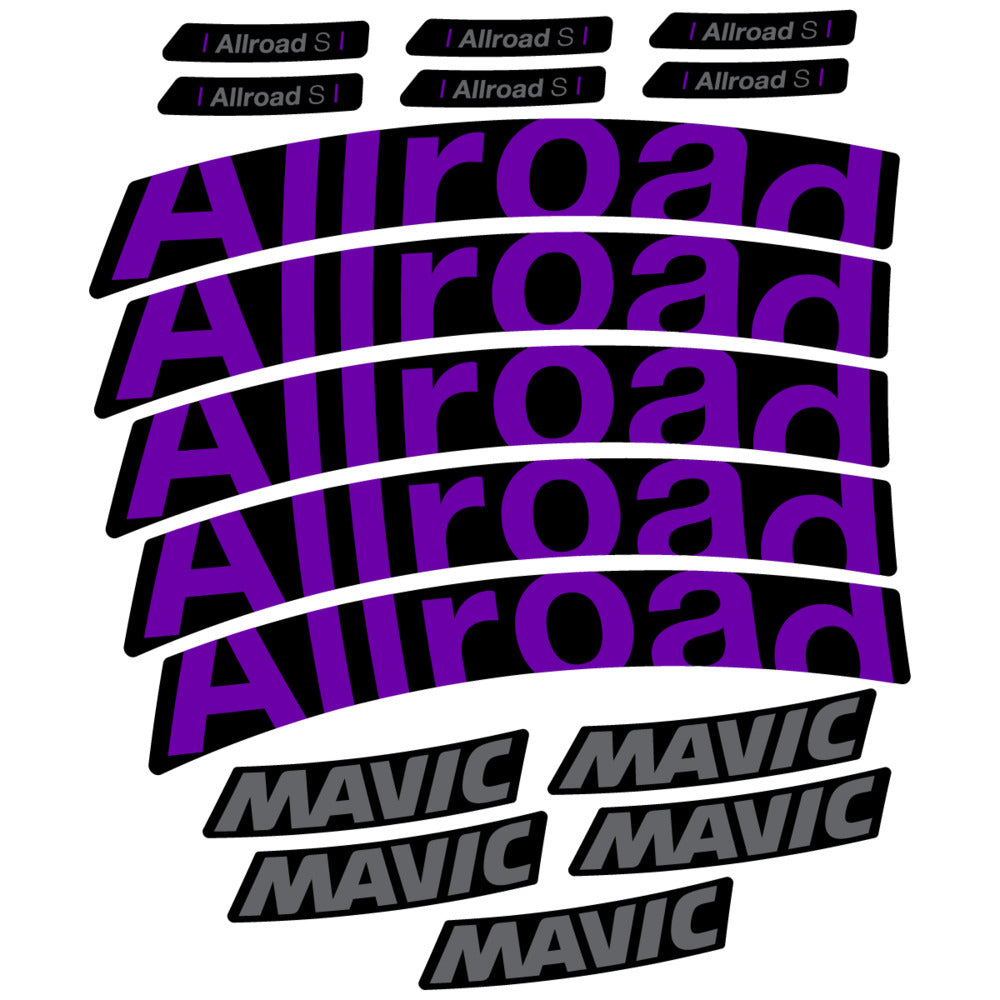 Decal for Mavic Allroad S 2025, Road Wheel, bike sticker vinyl