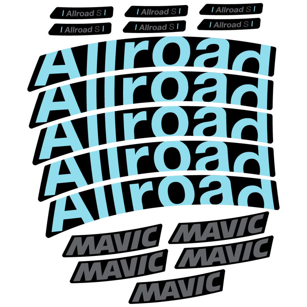 Decal for Mavic Allroad S 2025, Road Wheel, bike sticker vinyl